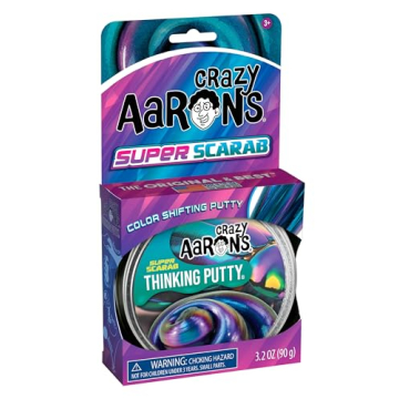 Crazy Aaron's Super Scarab Thinking Putty for Kids and Adults