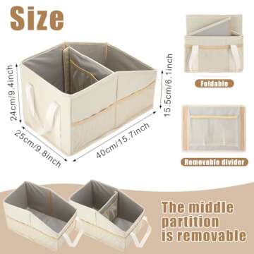 Honeydak Passenger Seat Organizer Car Seat Storage Organizer for Console Front/back Seat with Multi-...