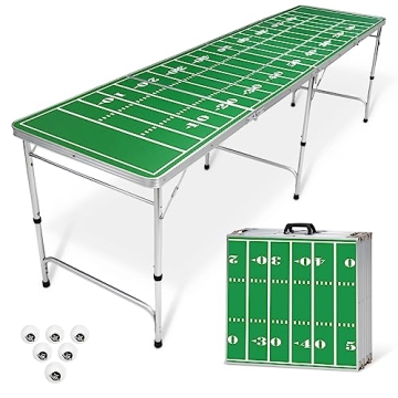 GoPong 8 Foot Portable Beer Pong Table - Fun & Durable