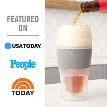 Host Freeze Freezable Mugs Set of 2 - Gray