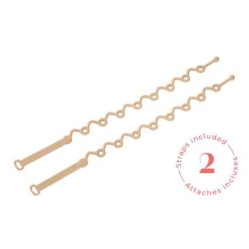 Smack Fun - The Original All-in-one Suction Plates + Safety Toy Straps - Silicone Suction Plates for Toddlers + Baby - First Foods + Self-Feeding. Comes with 2 Straps (Shifting Sand)