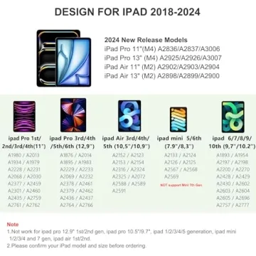 Stylus Pen for iPad 2018-2024 - Fast Charging & Magnetic