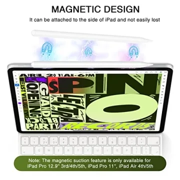 Stylus Pen for iPad 2018-2024 - Fast Charging & Magnetic