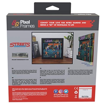 Level Up Labs Pixel Frames Streets of Rage Collectible Display