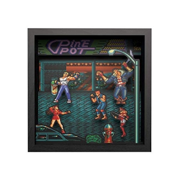 Level Up Labs Pixel Frames Streets of Rage Collectible Display