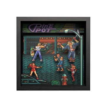 Level Up Labs Pixel Frames Streets of Rage Collectible Display