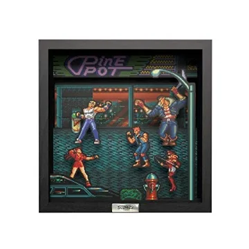 Level Up Labs Pixel Frames Streets of Rage Collectible Display