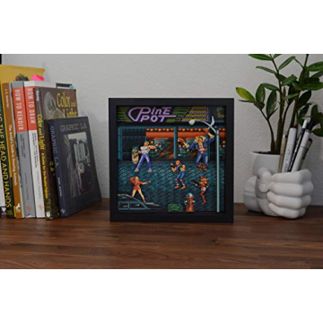 Level Up Labs Pixel Frames Streets of Rage Collectible Display