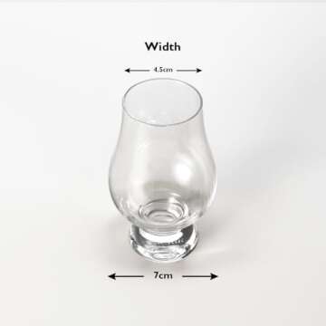 Glencairn Whiskey Glass Gift Set of 2 in Crystal