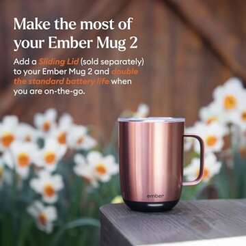 Ember Smart Mug 2 with 80 Min Battery Life