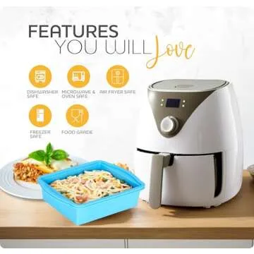 ZIP STANDING Silicone Freezer Trays with Lids, Set of 4 - with 1cup and 2 cup Silicone Freezer Molds for freezing soups, sauces and individual microwave safe