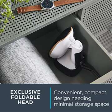 Rowenta Handheld Steamer - Fast, Compact, Portable Solution