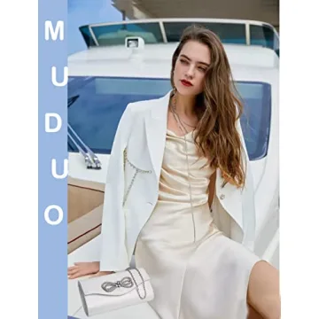 MUDUO Diamond Bow Evening Bag - Elegant Clutch for You