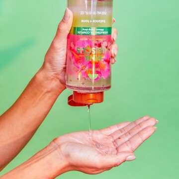 Tree Hut Pink Hibiscus Foaming Gel Wash | Cleanse & Soothe Skin Without Stripping Moisture | Made with our Hydrating Oil Complex | 18 fl oz.