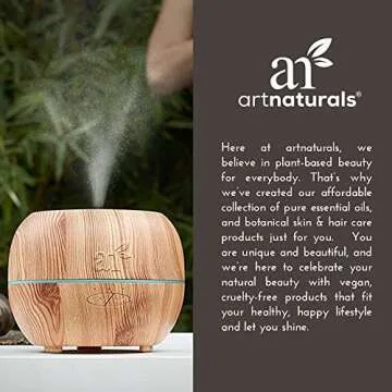 Essential Oil Diffuser Set for Home Spa Relaxation 100% Pure
