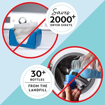 Wool Dryer Balls 6-Pack XL Size Natural Fabric Softener