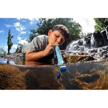 LifeStraw Personal Water Filter for Hiking and Camping