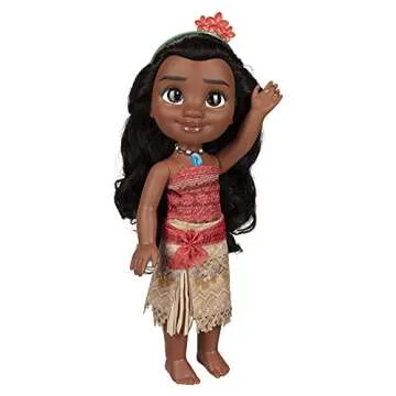 Disney Princess Moana Doll Sing & Shimmer Toddler Doll, Sings How Far I'll Go [Amazon Exclusive], Bl...