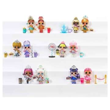 LOL Surprise Queens Dolls with 9 Surprises Including Doll, Fashions, and Royal Themed Accessories - ...