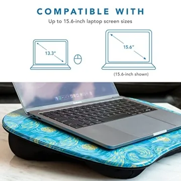 LAPGEAR MyStyle Portable Lap Desk - Stylish Comfort Anywhere