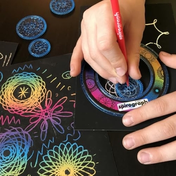 Spirograph Scratch & Shimmer – Creative Arts for All Ages