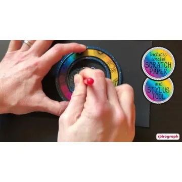 Spirograph Scratch & Shimmer – Creative Arts for All Ages