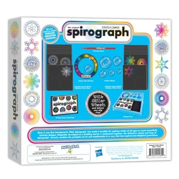 Spirograph Scratch & Shimmer – Creative Arts for All Ages