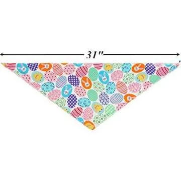 Dog Easter Costume and Egg Dog Bandana