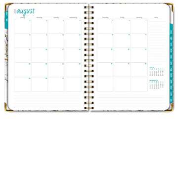 Stylish HARDCOVER Academic Planner 2021-2022 with Extras