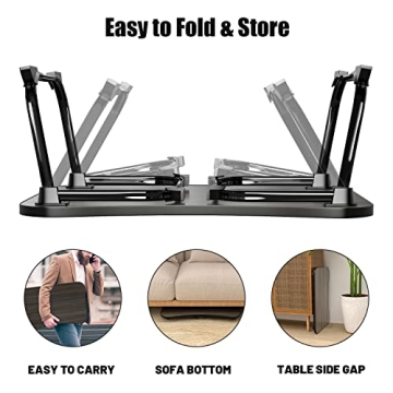 MIIRR Foldable Lap Desk 23.6 Inch Portable Laptop Table