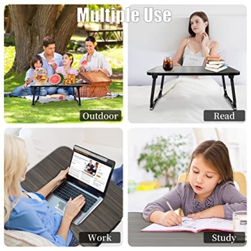 MIIRR Foldable Lap Desk 23.6 Inch Portable Laptop Table