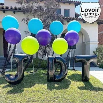 Lovoir 40 Inch Black Letter K Balloon for Every Celebration