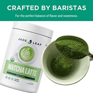 Jade Leaf Matcha Latte Mix - Sweet Green Tea Blend