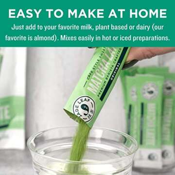 Jade Leaf Matcha Latte Mix - Sweet Green Tea Blend