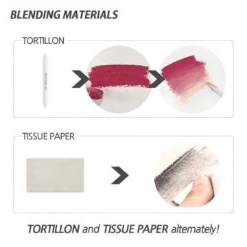 Mungyo Gallery Soft Oil Pastels Set of 48 with Art Supplies