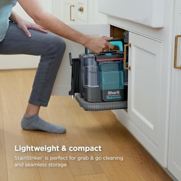 Shark StainStriker Portable Carpet & Upholstery Cleaner - Spot, Stain & Odor Eliminator with Self-Cl...