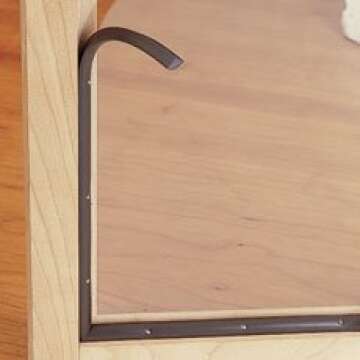 Retaining Strip, Clear, 10' Groove