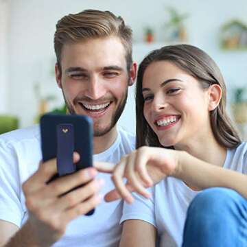 Weewooday 6 Pieces Phone Grip Holder Cell Phone Grip Strap Telescopic Finger Strap Stand Universal Finger Kickstand for Most Smartphones(Eye-catching Colors)