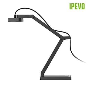 IPEVO V4K PRO Ultra HD USB Document Camera AI Mic
