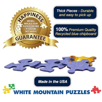 White Mountain Puzzles Cereal Boxes 1000 Piece Puzzle