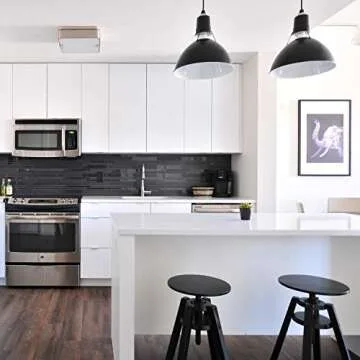 Amazon Basics A19 LED Light Bulbs 60 Watt Equivalent, Soft White (2700K), Energy Efficient 9W, Non-Dimmable, 10,000 Hour Lifetime, 2-Pack