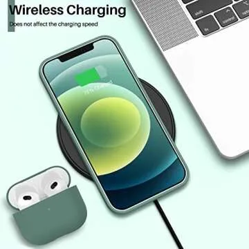 ORNARTO iPhone 12 Case - Liquid Silicone Protection