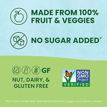 GoGo Squeez Applesauce, Apples, Strawberries & Zucchini, 3.2 Oz, 4 Ct