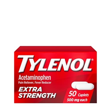 Tylenol Extra Strength Caplets for Effective Pain Relief