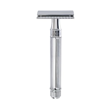 Edwin Jagger DE89LBLAMZ Classic Double Edge Manual Eco-Friendly and Reusable Safety Razor for Men an...