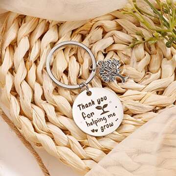 Teacher Gifts for Women Teacher Appreciation Gifts Teacher Keychain Thanksgiving Gifts for Teachers Men Best Teacher Gifts Christmas Gifts Teacher Thank You Gifts Birthday Gifts Teacher Valentine Gift