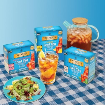 Twinings Unsweetened Black Iced Tea Bags - 72 Count