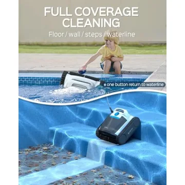 WYBOT M100 Robotic Pool Cleaner Smart Mapping Remote Control