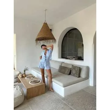 Yuemengxuan Women Y2K Peplum Shirt Shorts Set - Stylish Comfort