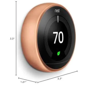 Google Nest Learning Thermostat - Smart HVAC Control